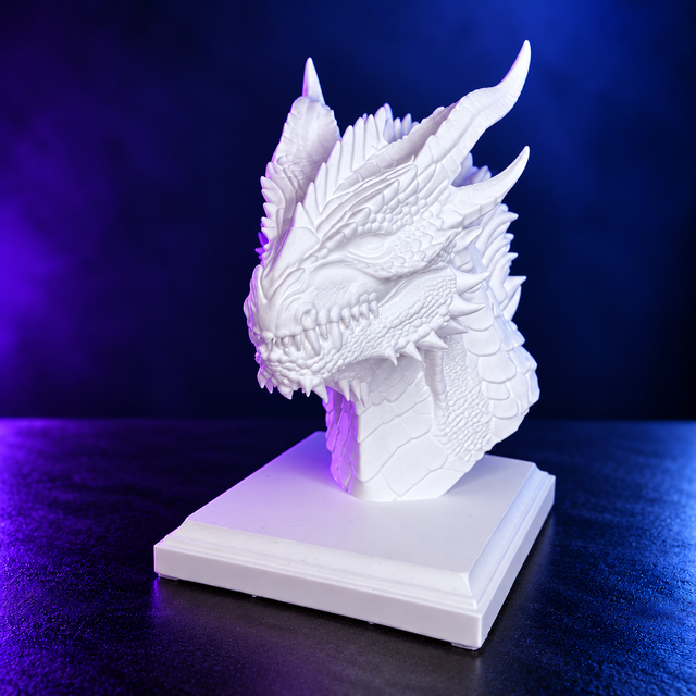 Buste de dragon - 14 cm