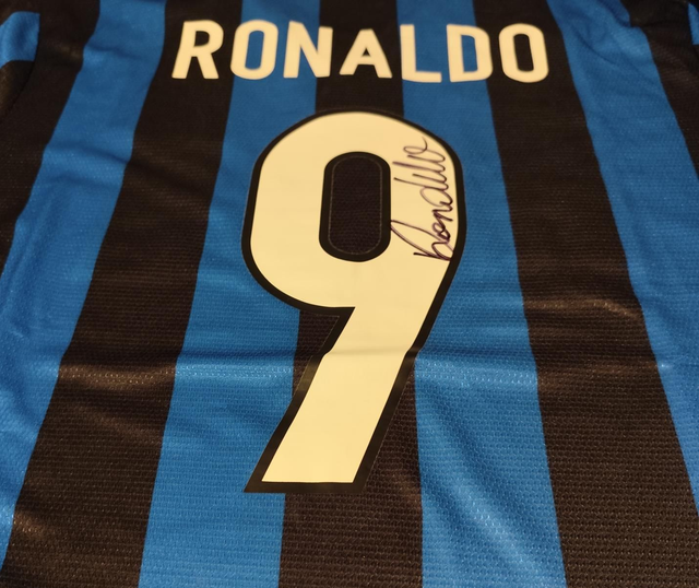 Gesigneerd Inter Milan Shirt – Ronaldo (da Lima)