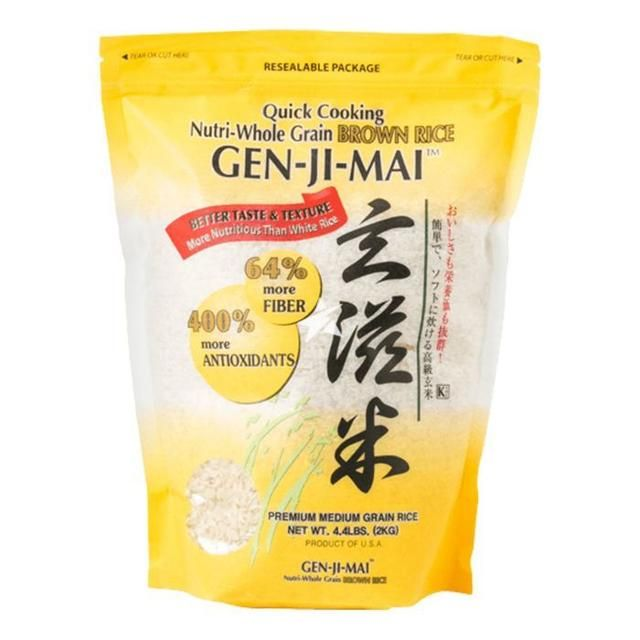 Gen-Ji-Mai Quick Cooking Whole Grain Brown Rice 4.4 Pound