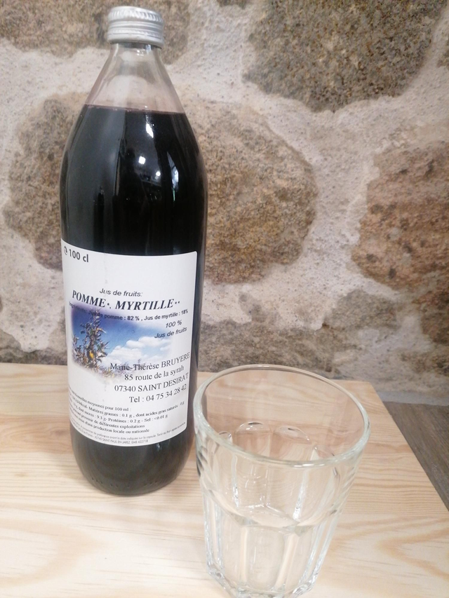 Jus de Pomme Myrtille 1l