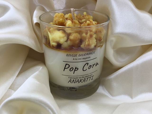 Bougie gourmande &quot;Popcorn&quot;