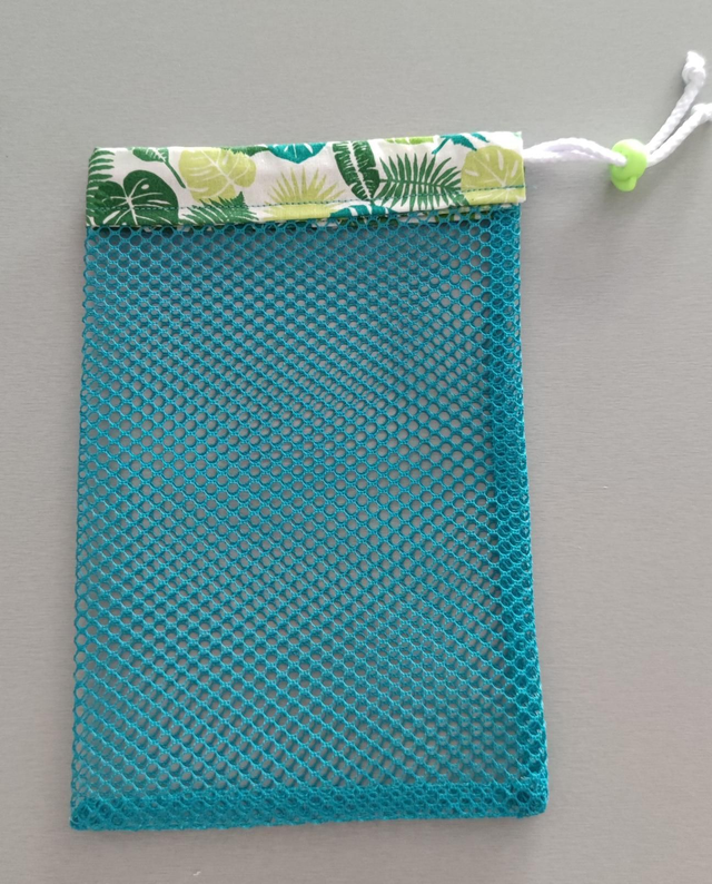 Filet de lavage turquoise 