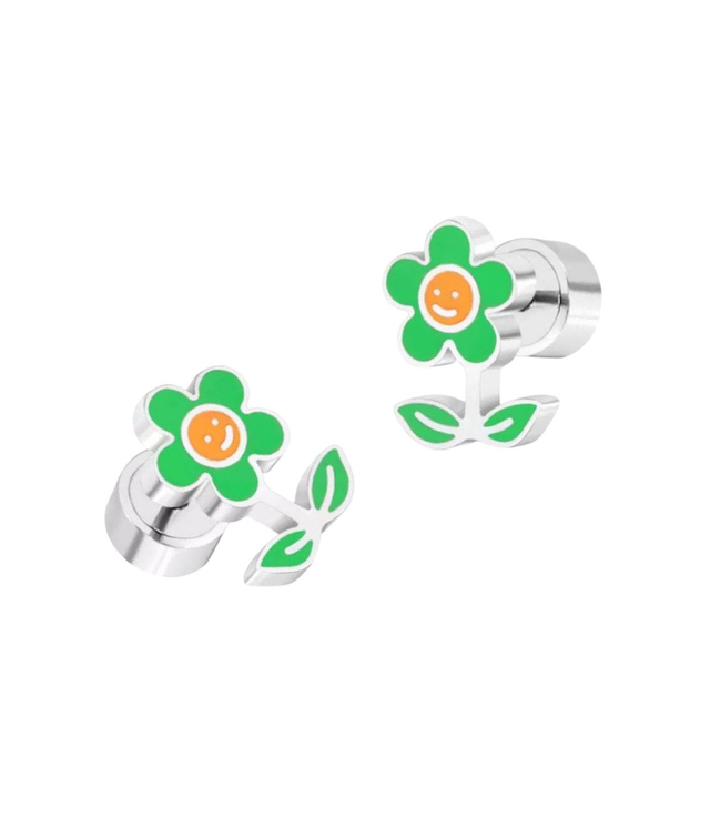 Happy Flower Comfort Back Studs