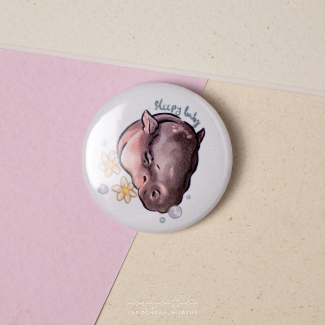 Moo Deng Sleepy Baby | ZWIERZĘTA