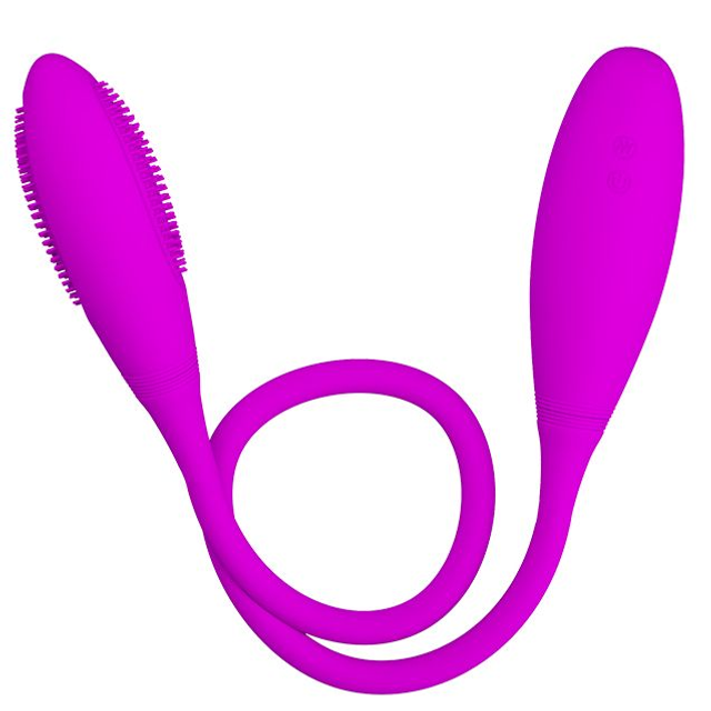 Vibrador Recarregável Duplo Flexível