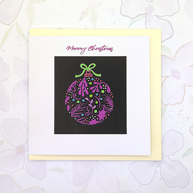 Christmas Card - small square