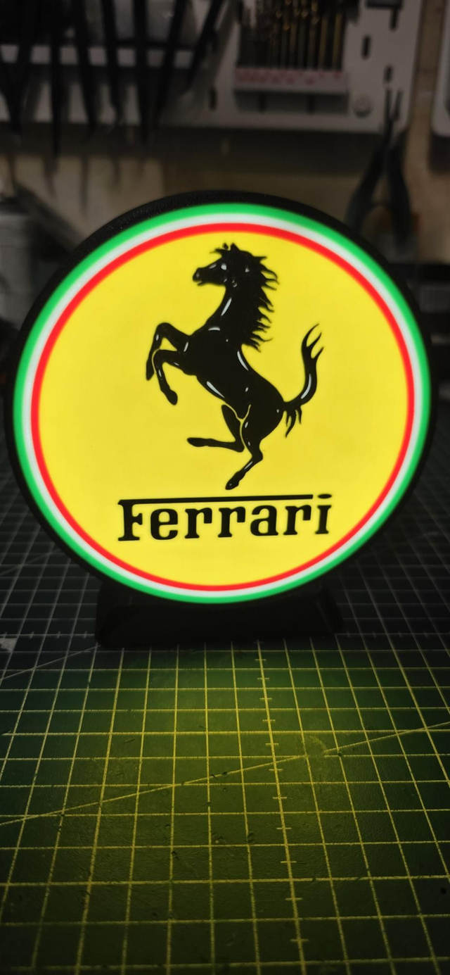 Mini lampe Ferrari 