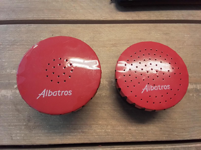 Maden bakje rood/zwart