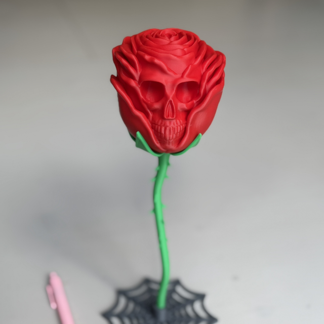 Skull Rose