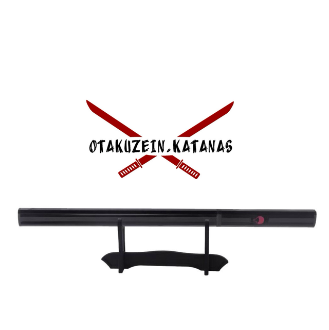 Katana S5050 Sasuke Uchiha de Naruto réplica no oficial de 45 cm hoja de acero negra