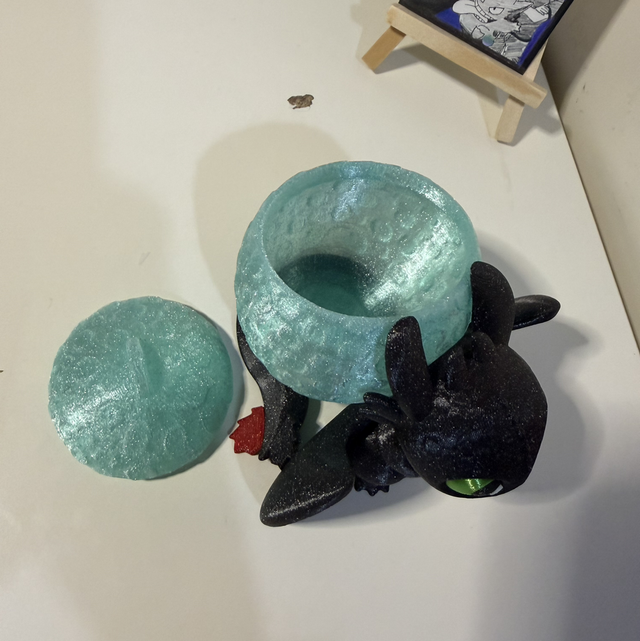 Fanart pla effetto multicolor o glitter