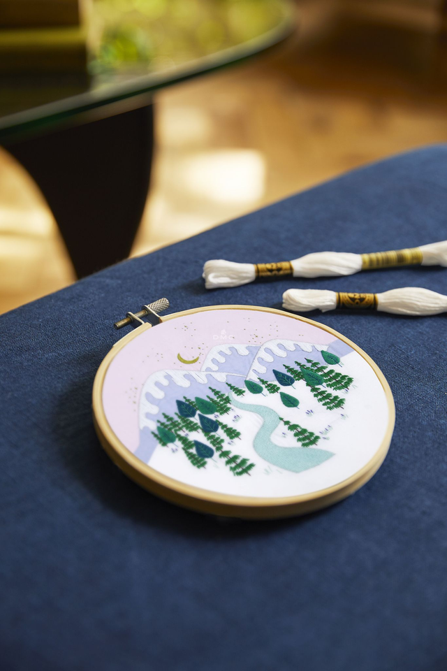 Kit DMC Paysage Hivernal