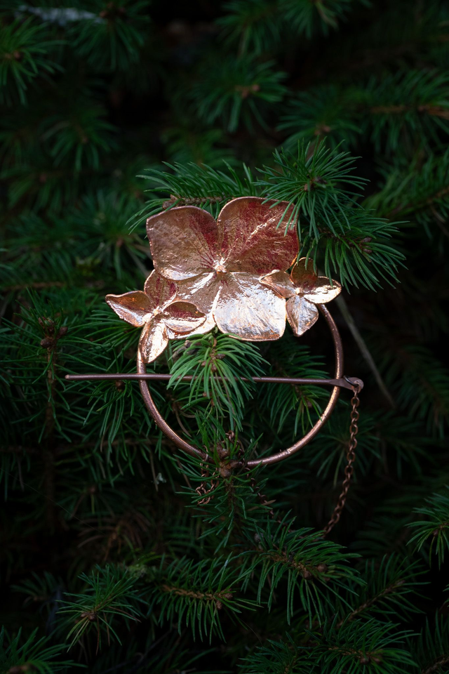 Bijoux de cheveux Hortensia