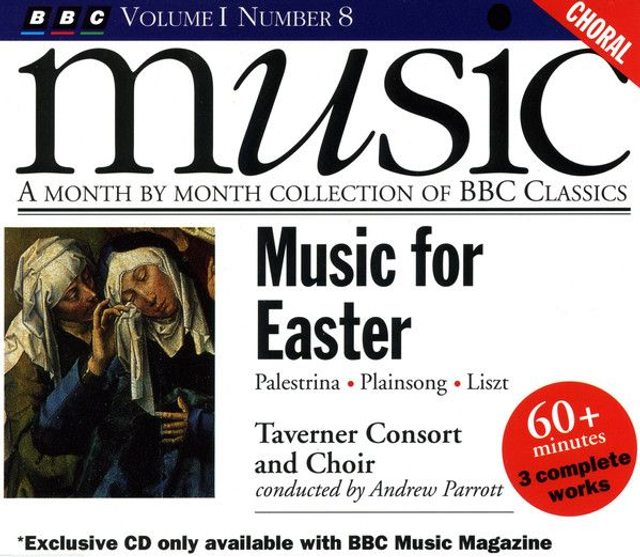 Andrew Parrott, Taverner Consort, Taverner Choir ‎– Music For Easter Audio CD