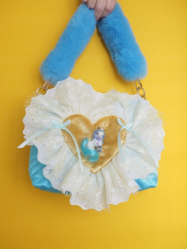 Filly Pony Blue Mini Sweetheart Handbag