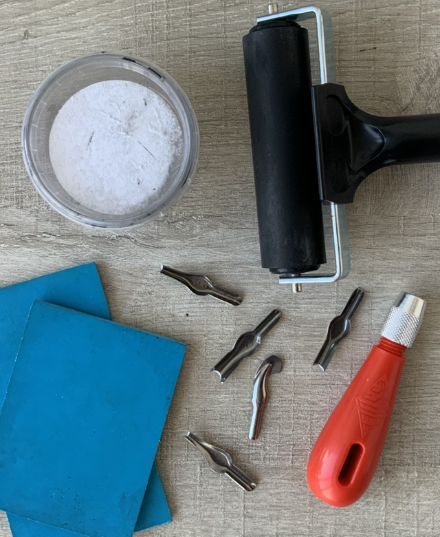 Take Home the Fun! (Linocut kit)