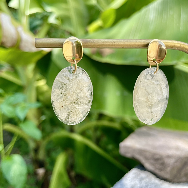 Boucles Liz - blanches 