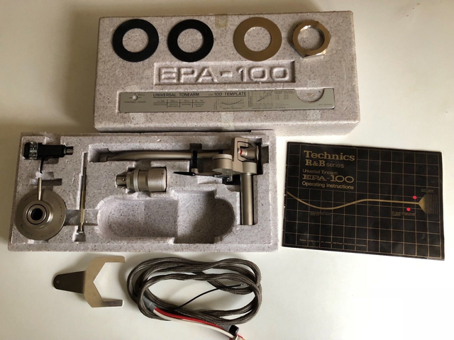 Technics EPA-100 Tonarm, Originalverpackt