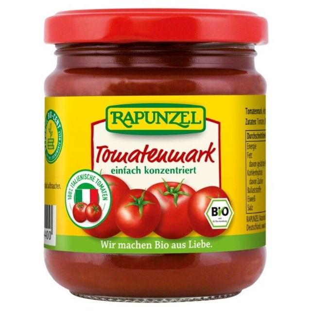 Rapunzel Tomatenmark einfach konzentriert, 200g Glas