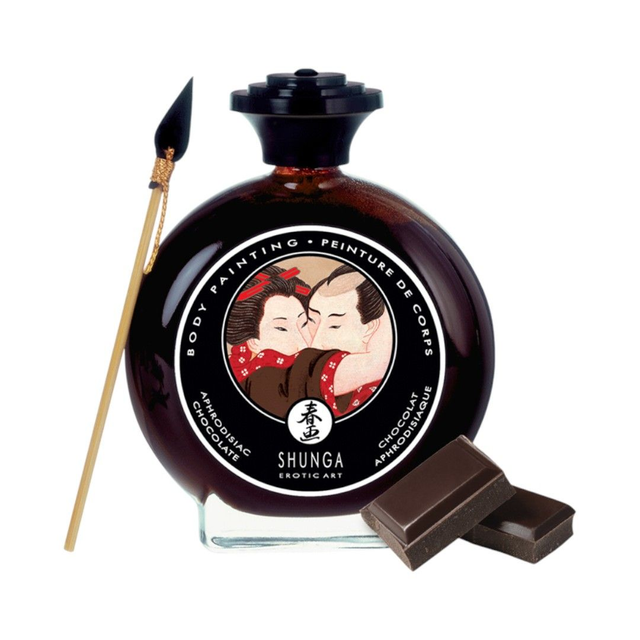 Pintura Corporal Comestible Shunga Chocolate 100 ml