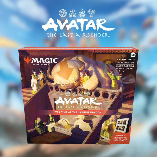 Magic: The Gathering | Avatar: The Last Airbender Scene Box - Tea Time at the Jasmine Dragon