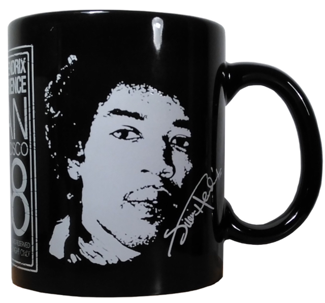 Jimi Hendrix San Francisco 68 Mug