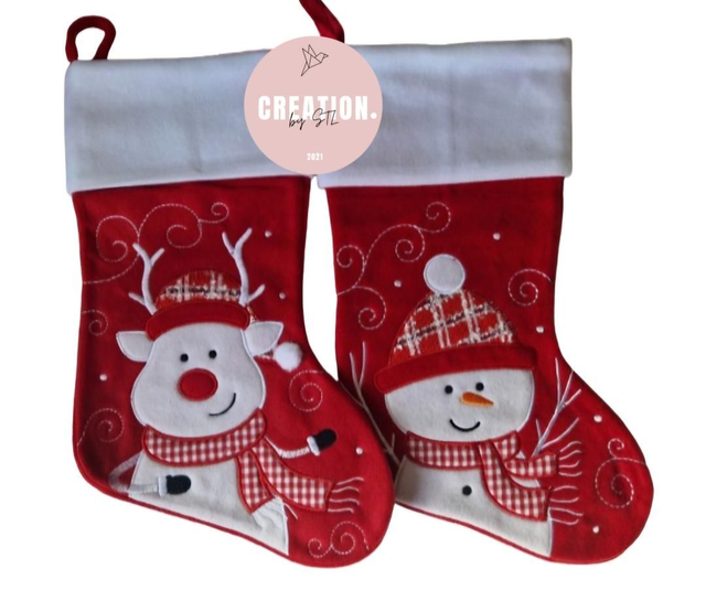 Chaussette de Noël - Prénom à personnaliser