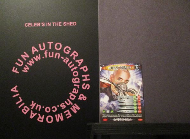 Roger Lloyd Pack - Battle In Time Authentic Autographed Trading Card #214