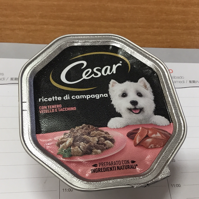 CESAR DOG RICETTE DI CAMPAGNA VITELLO E TACCHINO 150GR 4008429082313