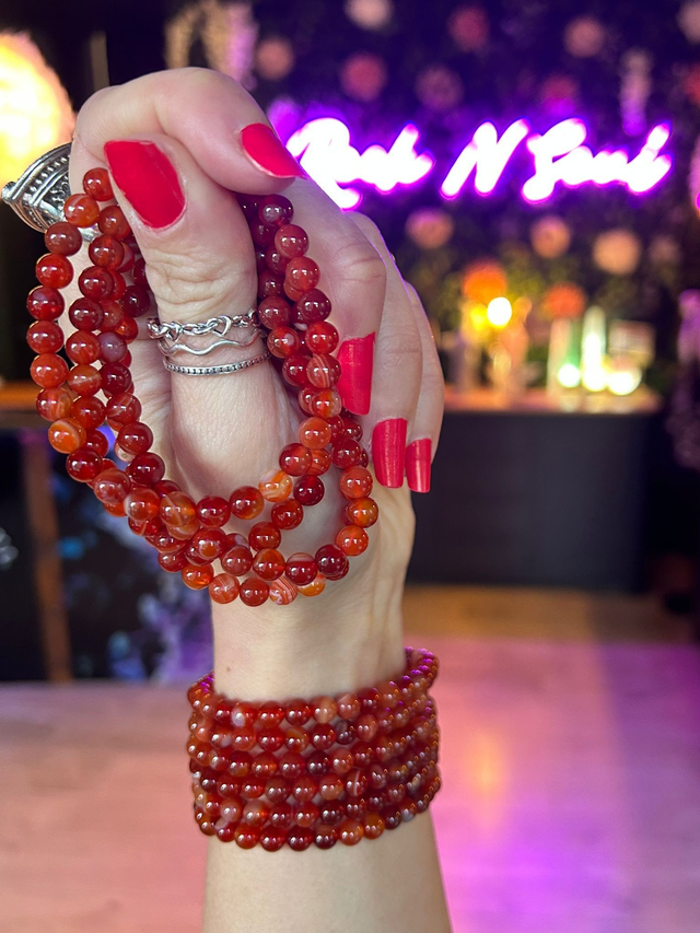 Carnelian 6mm Bracelets