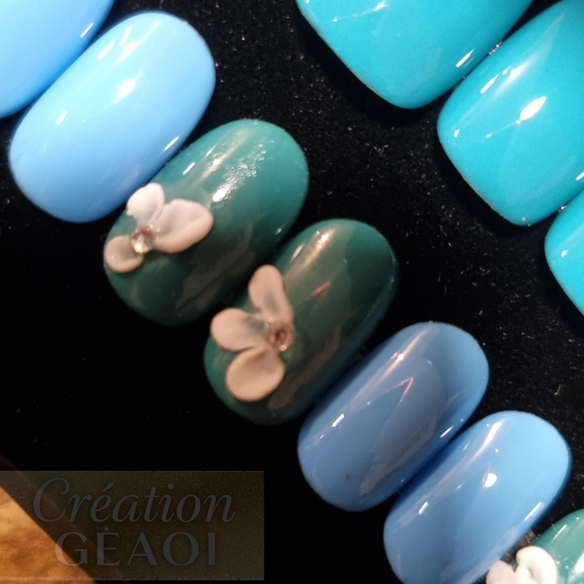 Nébuleuse en bleue little oval S