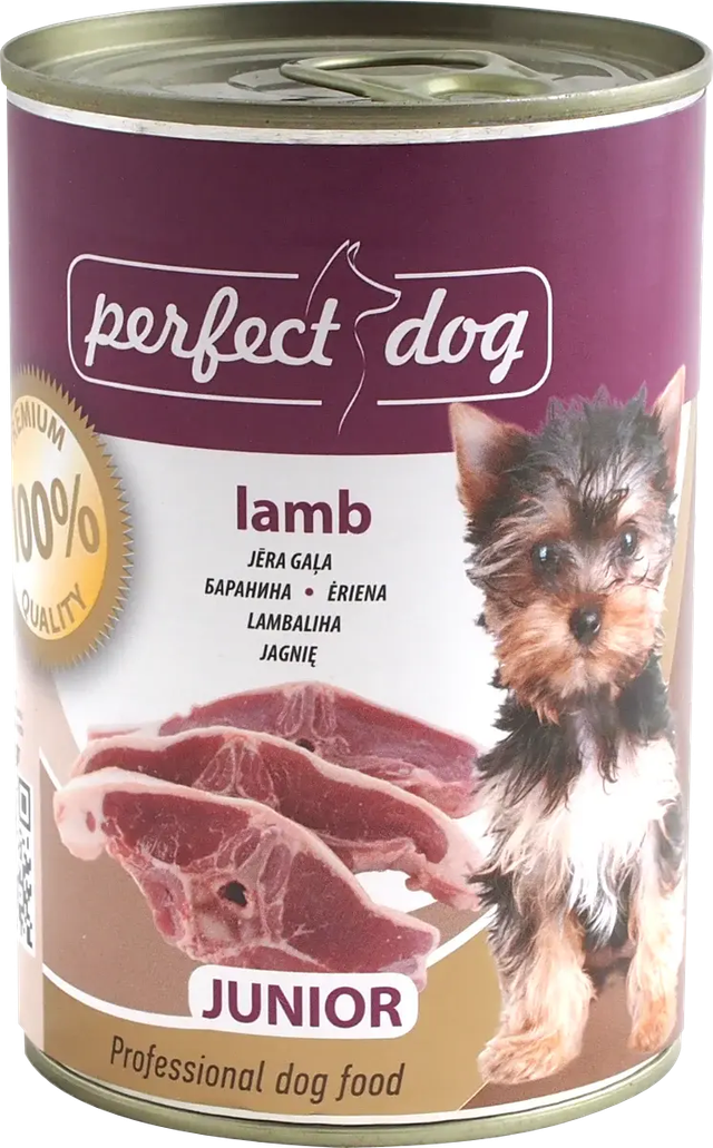 Perfect Dog Junior Lamb (ėriena) 400g