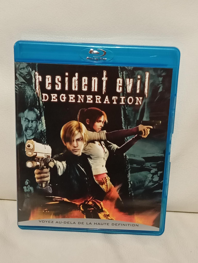 Blu Ray Resident evil degeneration 