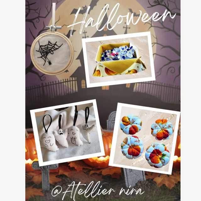 Décoration d'Halloween fait main