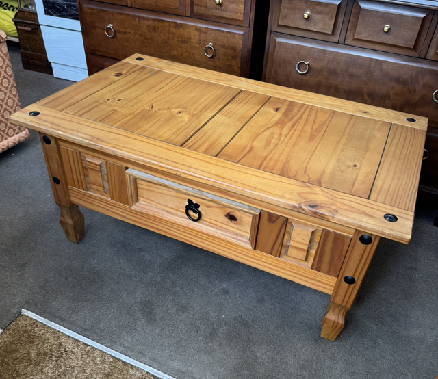 Mexican Pine Coffee Table