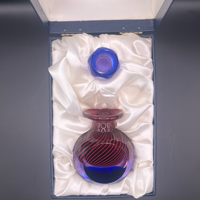 Caithness Glass – “Toronto Flask” Perfume Bottle (Limited Edition 25/50, Boxed)