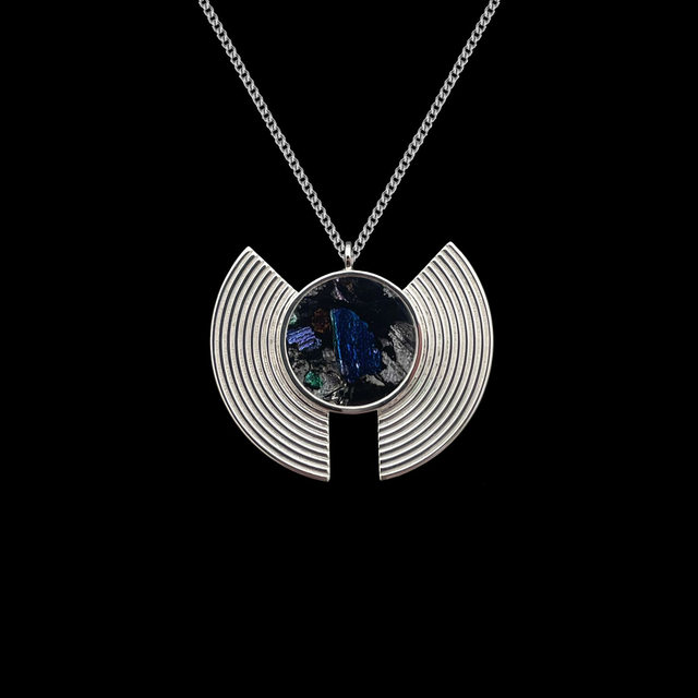 Pendentif Plastron - Sternocera | Bleu nocturne 5/15