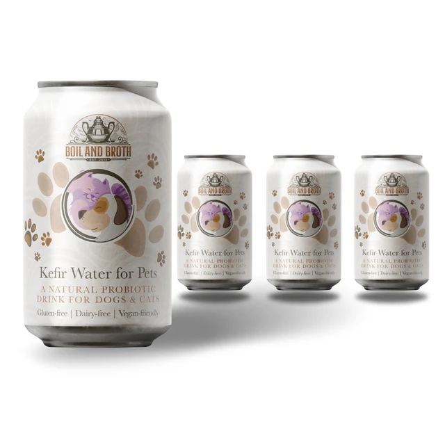 BOIL &amp; BROTH KEFIR WATER 330ML