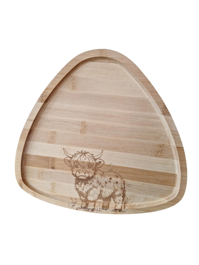 Hooglander Serveerplank Driehoek 