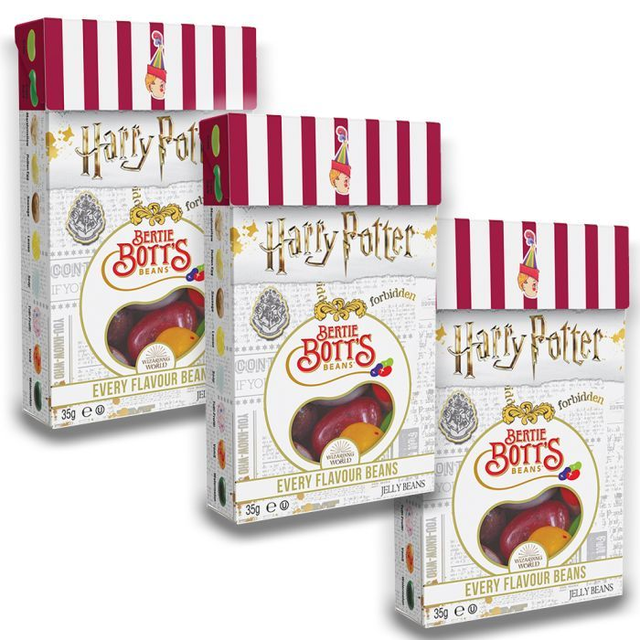 Harry Potter Bertie Bott's Every Flavour Beans 35g - 3 Pack