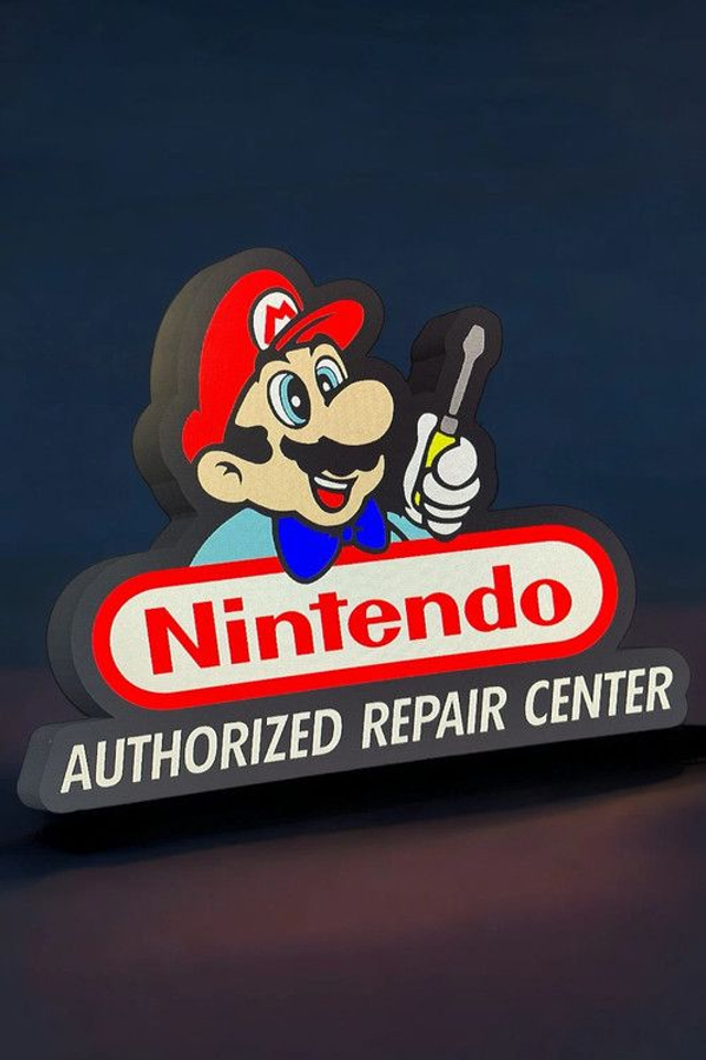 Lampe LED Nintendo – Authorized Repair Center
