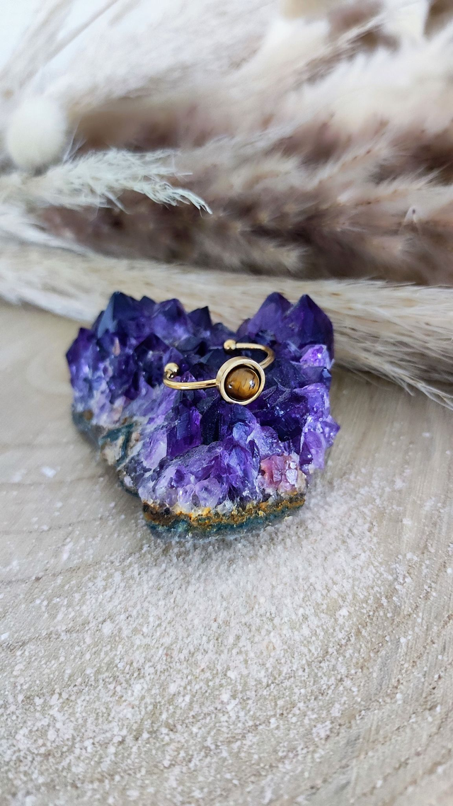 Bague Isel Oeil de tigre