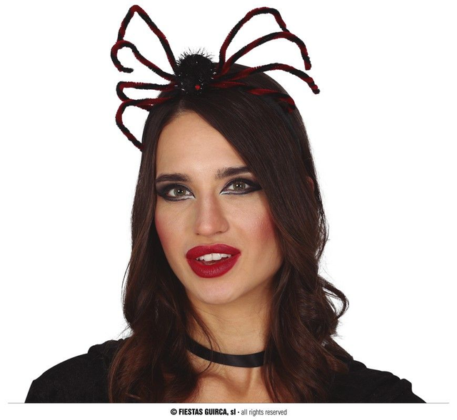 HALLOWEEN   DIADEMA RAGNO