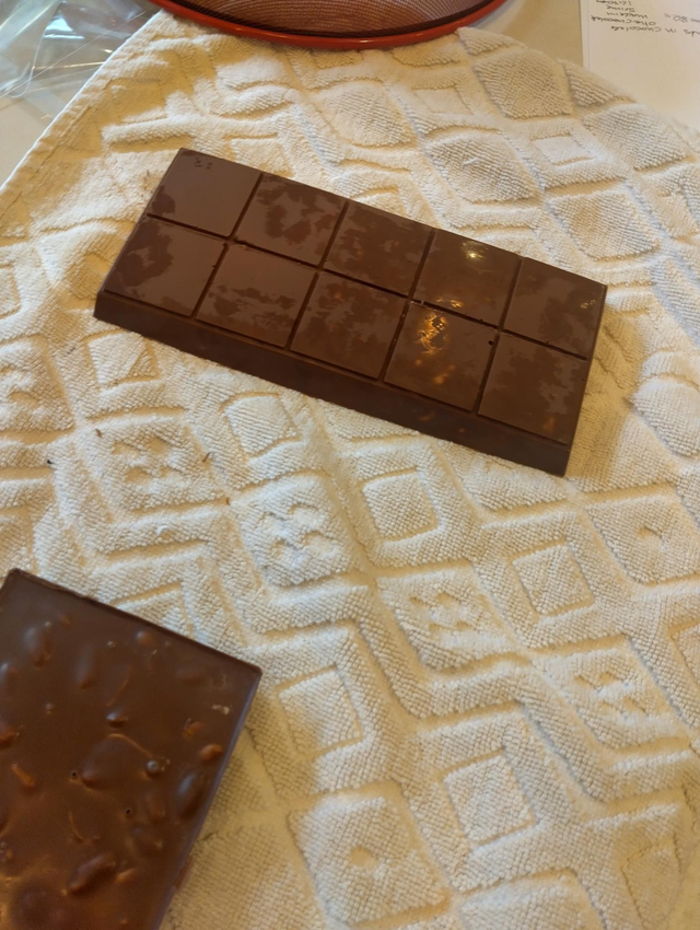 Handmade roasted peanut slab