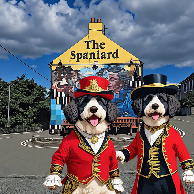 The Spaniard Kinsale Greeting Card