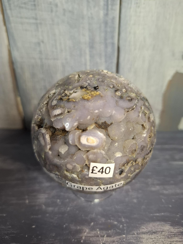 Grape Agate Sphere 