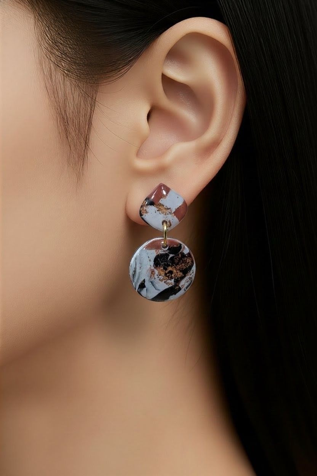 Boucles d'oreilles automne 