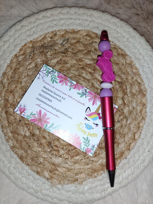 Stylo avec recharge Moto