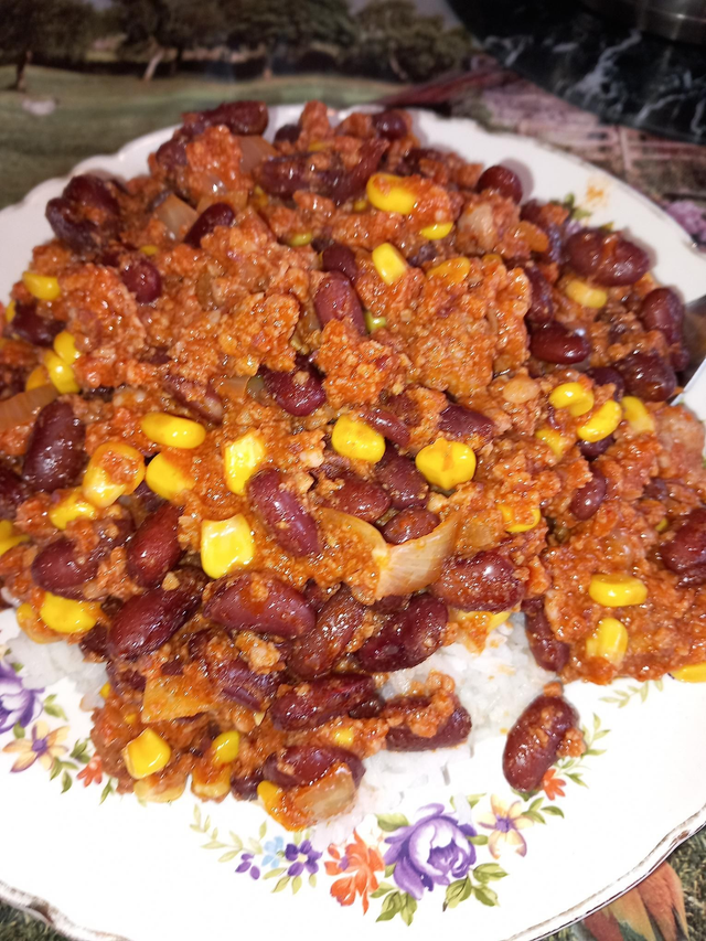 Assiette De Chili Pop Carney 