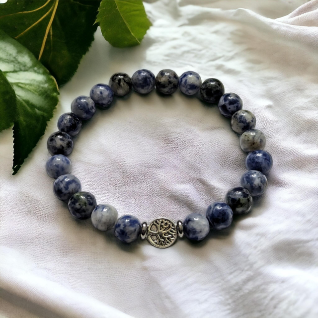 3ème œil/Bracelet en Sodalite 